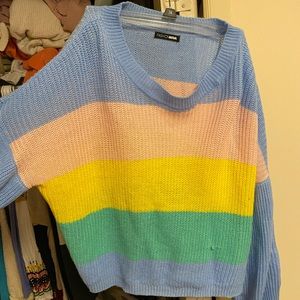 Multicolored sweater